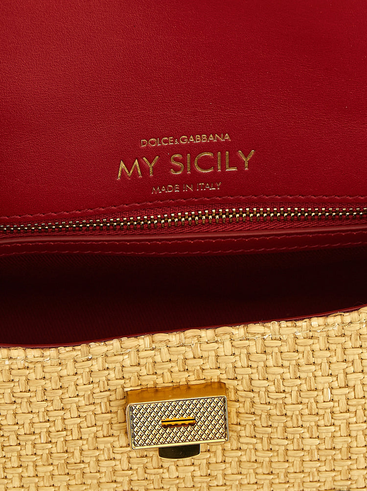 Multicolor Viscose Handbag