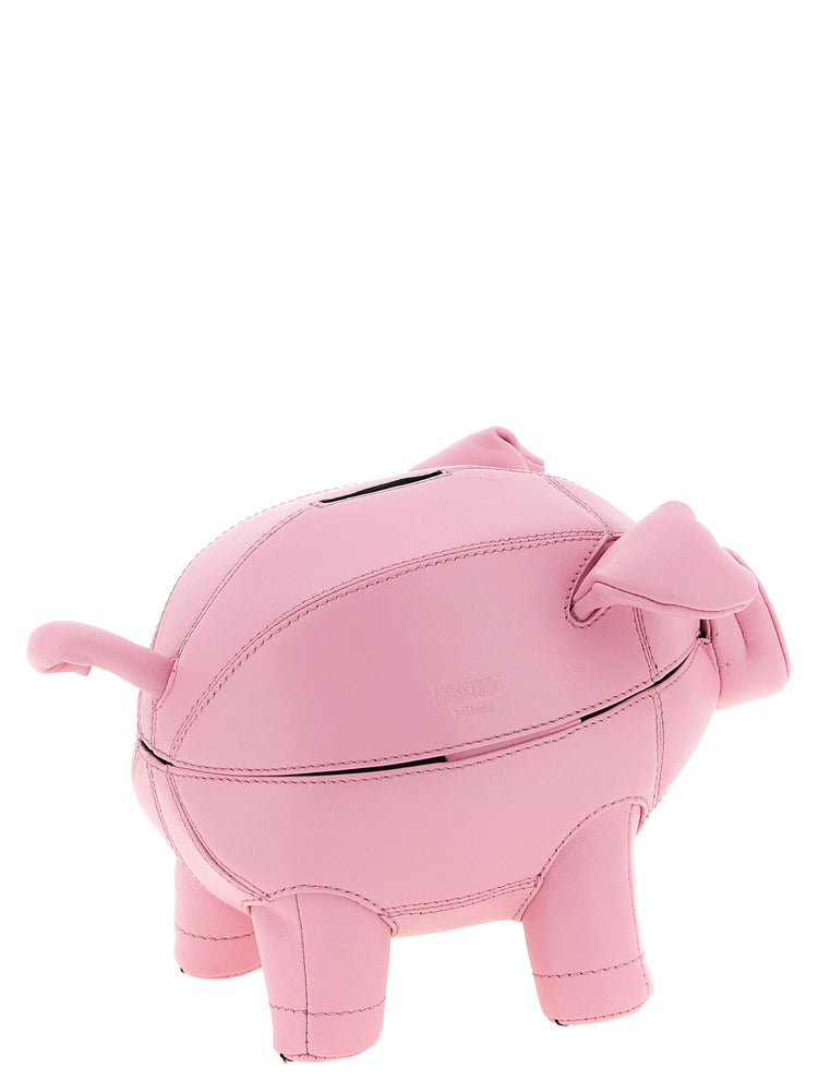 Multicolor Lambskin Clutch Bag