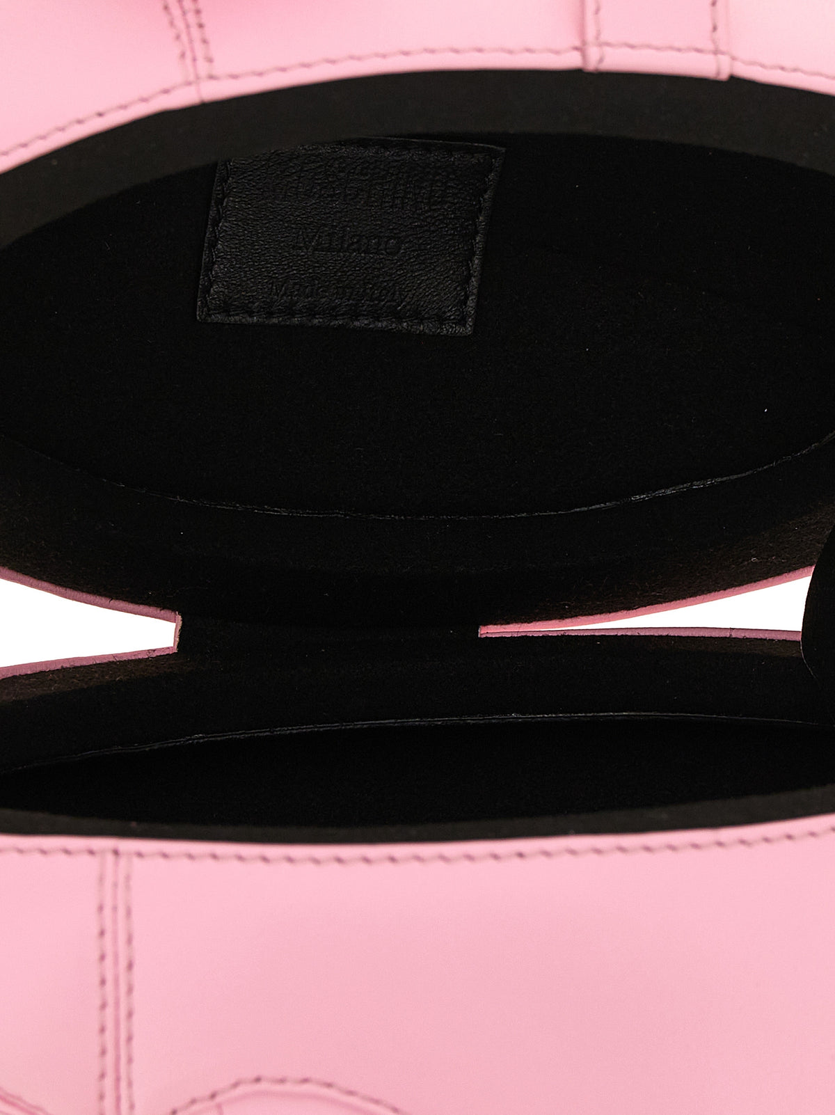 Multicolor Lambskin Clutch Bag