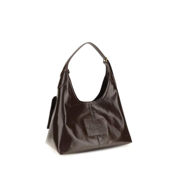 Brown Calf Leather Bos Taurus Shoulder Bag