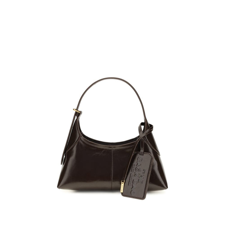 Brown Calf Leather Bos Taurus Shoulder Bag