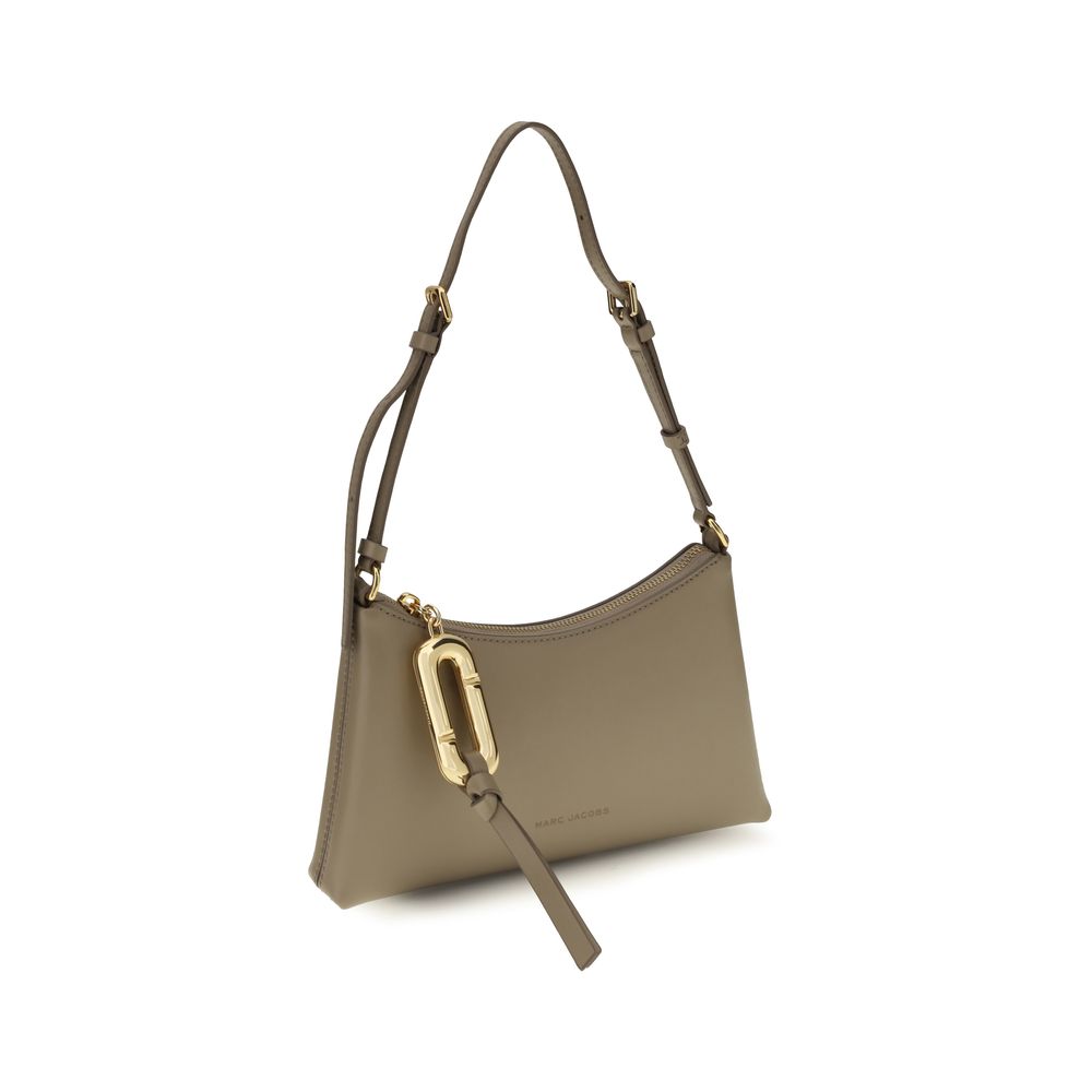 Beige Calf Leather Bos Taurus Shoulder Bag