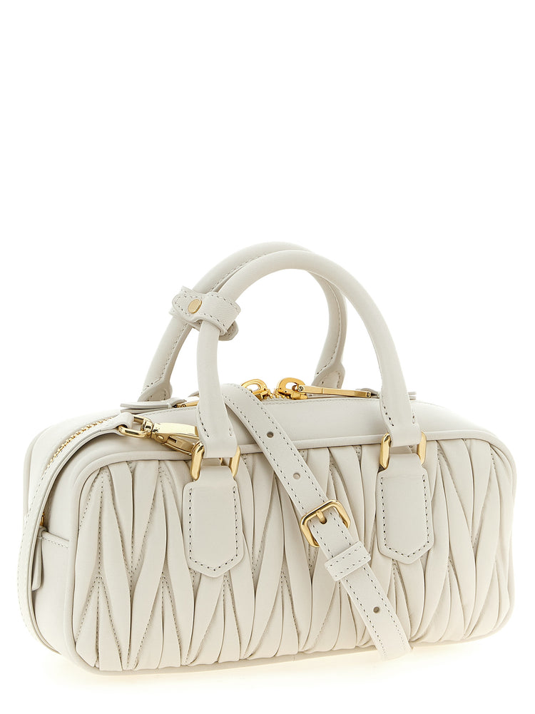 White Leather Handbag