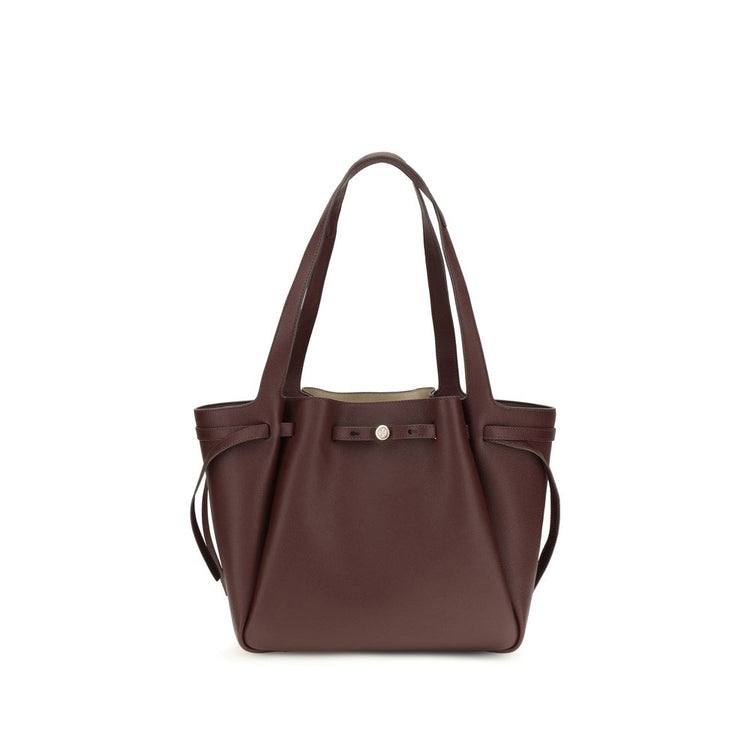 Bordeaux Leather Handbag