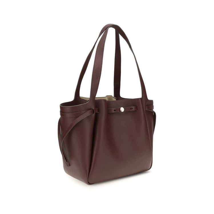 Bordeaux Leather Handbag