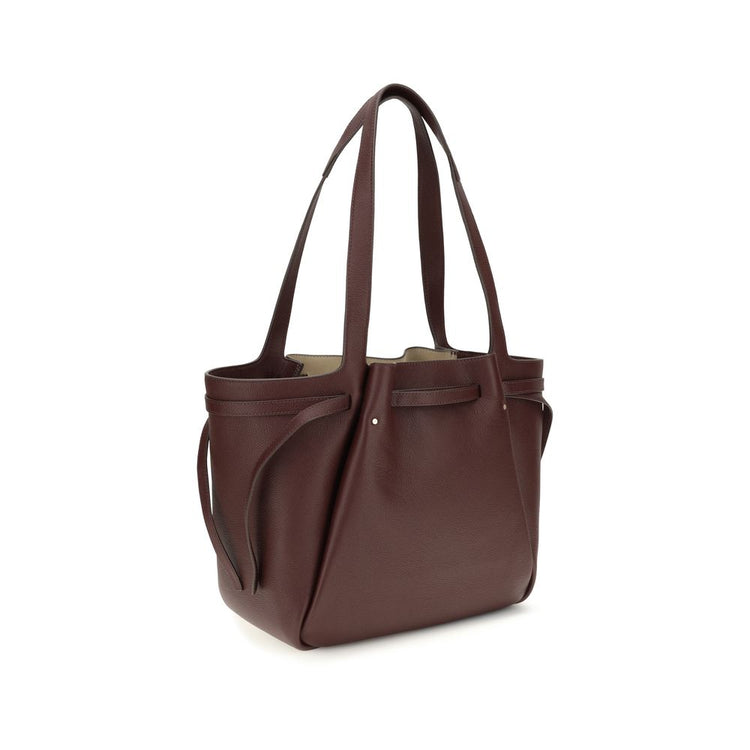 Bordeaux Leather Handbag