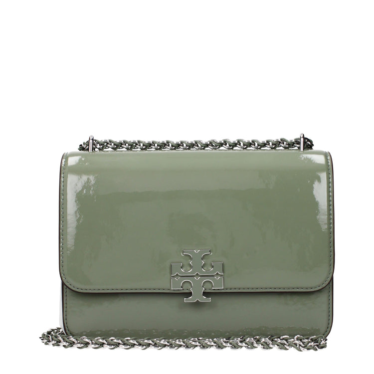 Green Leather Shoulder Bag