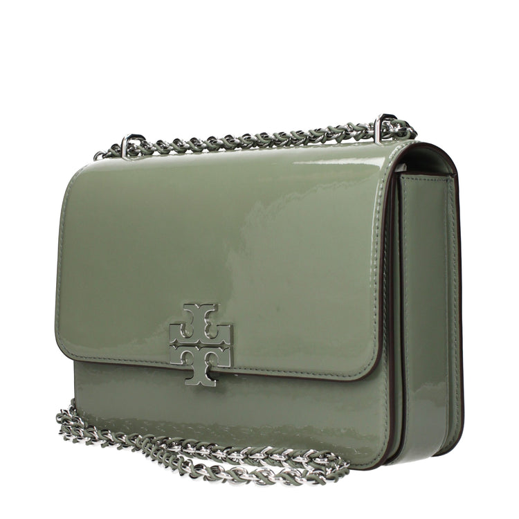 Green Leather Shoulder Bag