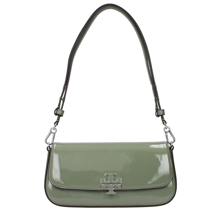 Green Leather Shoulder Bag
