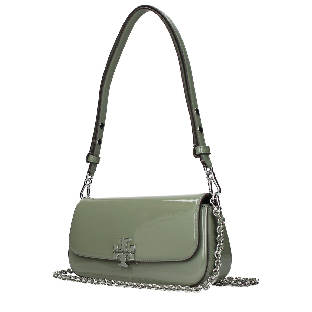 Green Leather Shoulder Bag