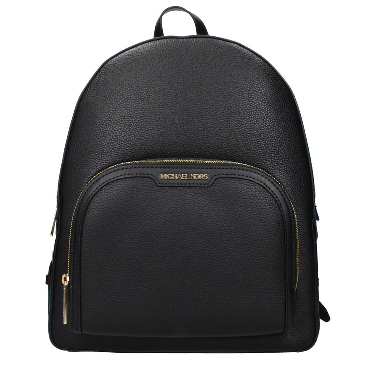 Black Leather Backpack