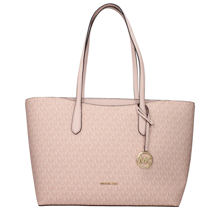 Pink Fabric Shoulder Bag