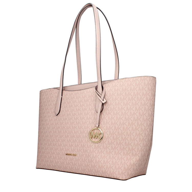 Pink Fabric Shoulder Bag